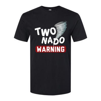 Twonado Tornado Watcher Chaser Birthday Softstyle CVC T-Shirt