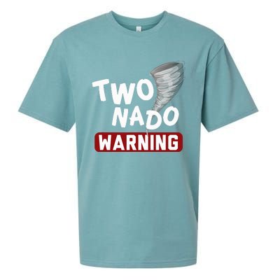 Twonado Tornado Watcher Chaser Birthday Sueded Cloud Jersey T-Shirt