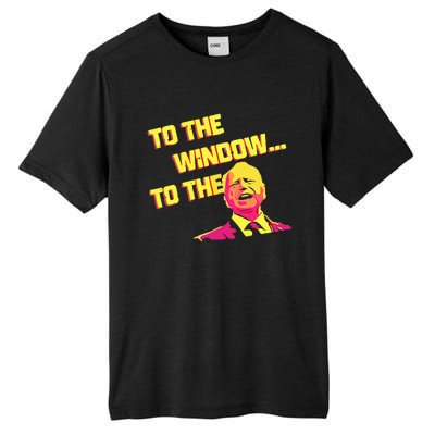 To The Window To The Walz Kamalaharris 2024 Tall Fusion ChromaSoft Performance T-Shirt