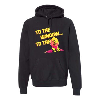 To The Window To The Walz Kamalaharris 2024 Premium Hoodie