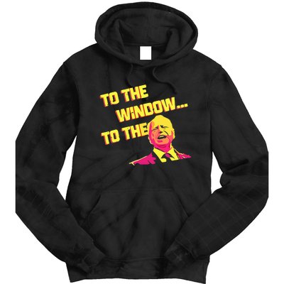 To The Window To The Walz Kamalaharris 2024 Tie Dye Hoodie