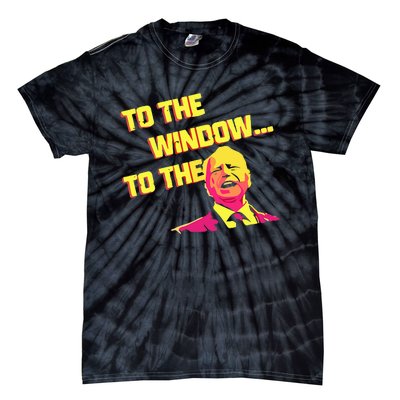 To The Window To The Walz Kamalaharris 2024 Tie-Dye T-Shirt