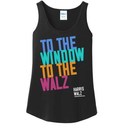 To The Window To The Walz Ladies Essential Tank