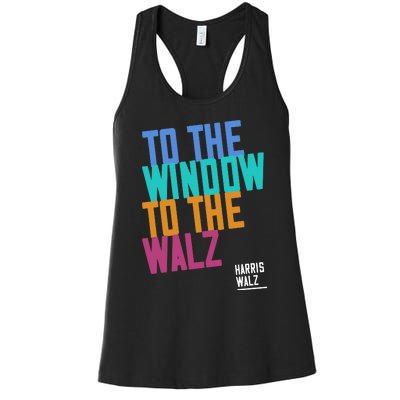 To The Window To The Walz Women's Racerback Tank