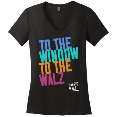 To The Window To The Walz Women's V-Neck T-Shirt