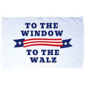 To The Window To The Walz President Kamala Harriss Waltz Microfiber Hand Towel