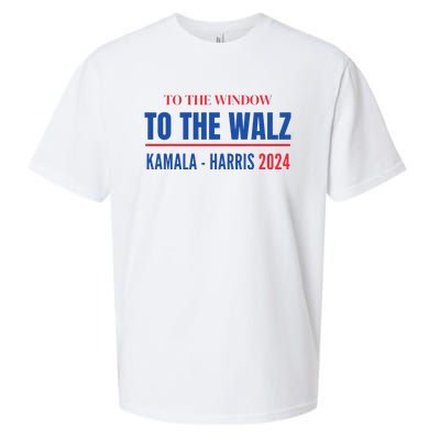 To The Window To The Waltz Walz Kamala Harris Tim Waltz Walz Sueded Cloud Jersey T-Shirt