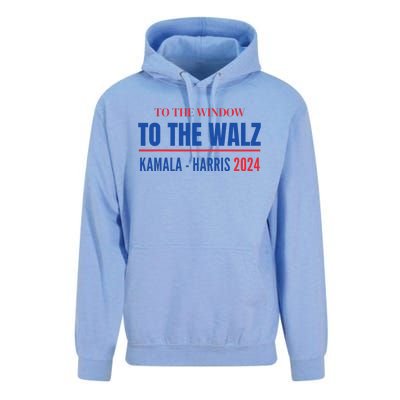 To The Window To The Waltz Walz Kamala Harris Tim Waltz Walz Unisex Surf Hoodie