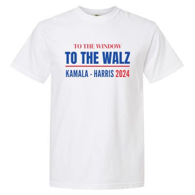 To The Window To The Waltz Walz Kamala Harris Tim Waltz Walz Garment-Dyed Heavyweight T-Shirt