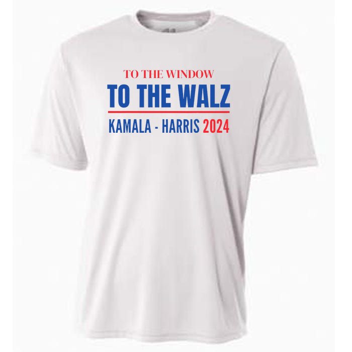 To The Window To The Waltz Walz Kamala Harris Tim Waltz Walz Cooling Performance Crew T-Shirt