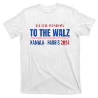 To The Window To The Waltz Walz Kamala Harris Tim Waltz Walz T-Shirt