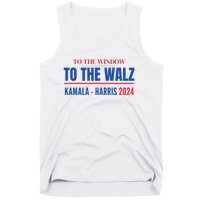 To The Window To The Waltz Walz Kamala Harris Tim Waltz Walz Tank Top