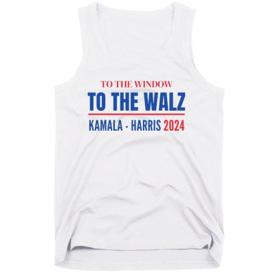 To The Window To The Waltz Walz Kamala Harris Tim Waltz Walz Tank Top