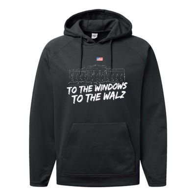 To The Windows To The Walz Performance Fleece Hoodie