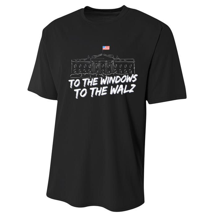 To The Windows To The Walz Performance Sprint T-Shirt