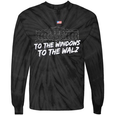 To The Windows To The Walz Tie-Dye Long Sleeve Shirt