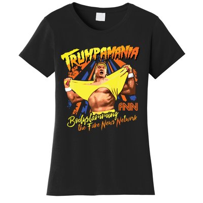 Trumpamania Trump Wrestling Meme Trumpamania Women's T-Shirt