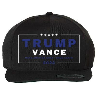 Trumpamania Trumpamania Wrestler Trump Vance Vp Maga Wool Snapback Cap