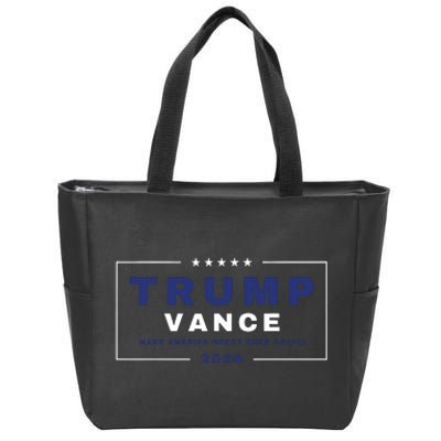 Trumpamania Trumpamania Wrestler Trump Vance Vp Maga Zip Tote Bag