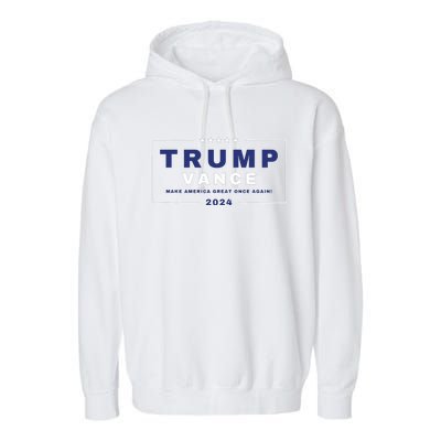 Trumpamania Trumpamania Wrestler Trump Vance Vp Maga Garment-Dyed Fleece Hoodie