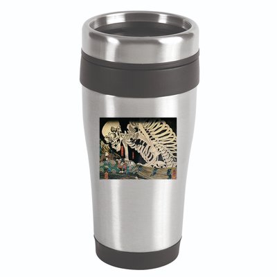 Takiyasha The Witch And The Skeleton Spectre By Utagawa Kuniyoshi 16oz Travel Tumbler