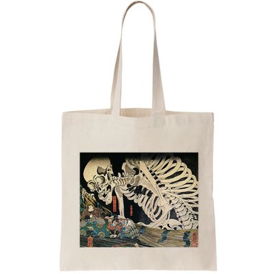 Takiyasha The Witch And The Skeleton Spectre By Utagawa Kuniyoshi Bag
