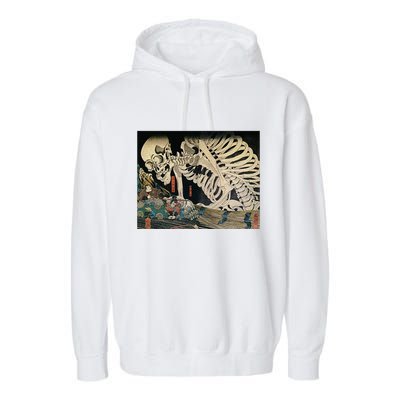 Takiyasha The Witch And The Skeleton Spectre By Utagawa Kuniyoshi Garment-Dyed Fleece Hoodie