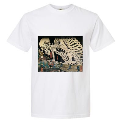 Takiyasha The Witch And The Skeleton Spectre By Utagawa Kuniyoshi Garment-Dyed Heavyweight T-Shirt
