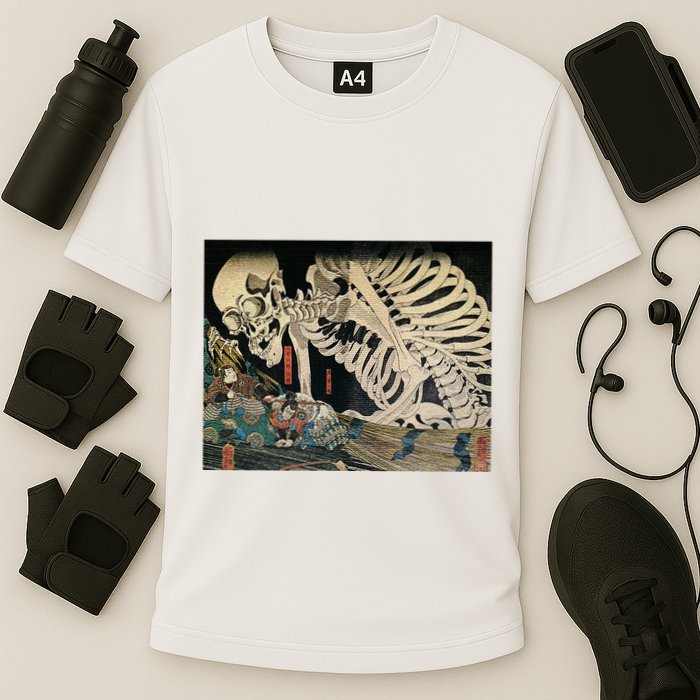 Takiyasha The Witch And The Skeleton Spectre By Utagawa Kuniyoshi Performance Shirt