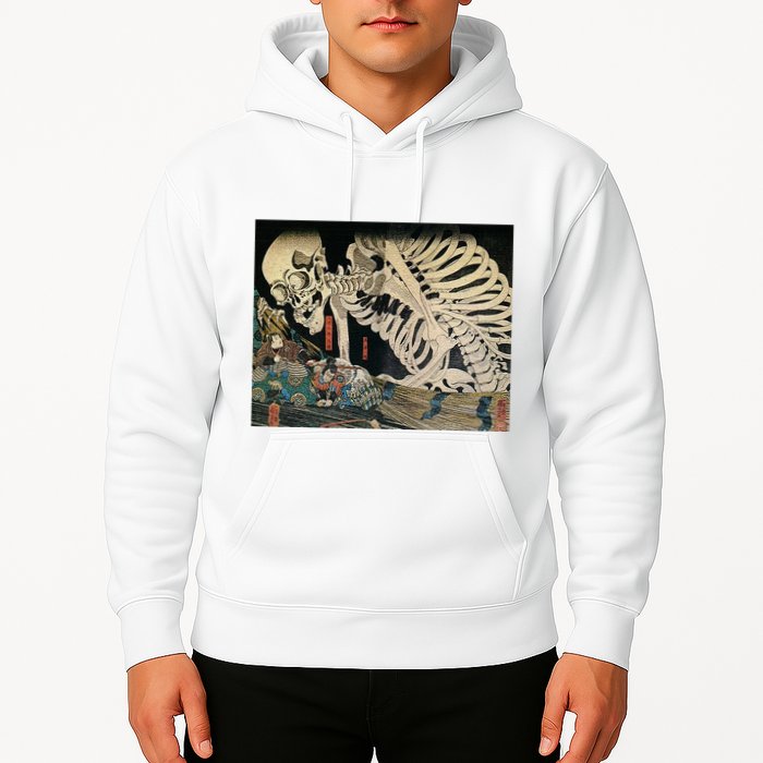 Takiyasha The Witch And The Skeleton Spectre By Utagawa Kuniyoshi Hoodie