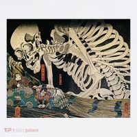 Takiyasha The Witch And The Skeleton Spectre By Utagawa Kuniyoshi Apron