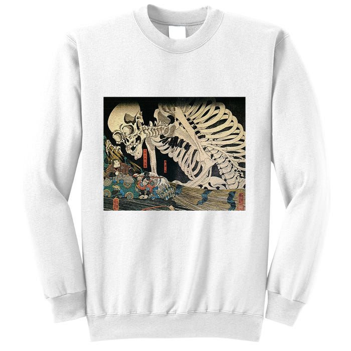 Takiyasha The Witch And The Skeleton Spectre By Utagawa Kuniyoshi Sweatshirt