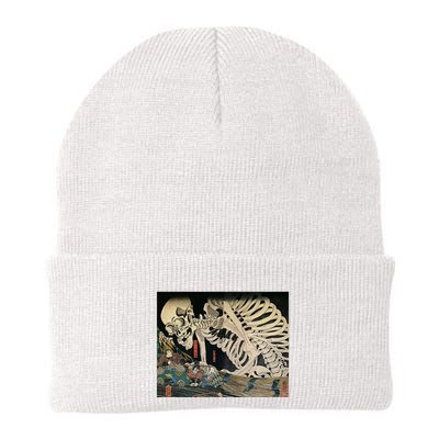 Takiyasha The Witch And The Skeleton Spectre By Utagawa Kuniyoshi Beanie