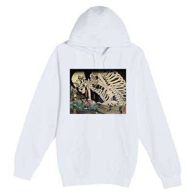 Takiyasha The Witch And The Skeleton Spectre By Utagawa Kuniyoshi Premium Pullover Hoodie