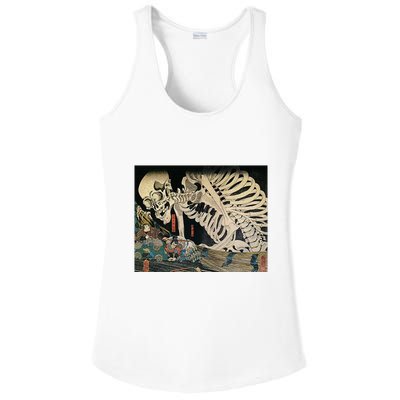 Takiyasha The Witch And The Skeleton Spectre By Utagawa Kuniyoshi Ladies PosiCharge Competitor Racerback Tank