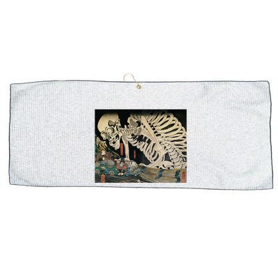 Takiyasha The Witch And The Skeleton Spectre By Utagawa Kuniyoshi Large Microfiber Waffle Golf Towel