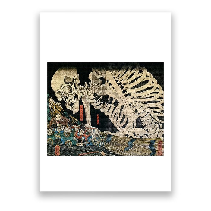 Takiyasha The Witch And The Skeleton Spectre By Utagawa Kuniyoshi Poster