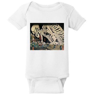 Takiyasha The Witch And The Skeleton Spectre By Utagawa Kuniyoshi Baby Bodysuit