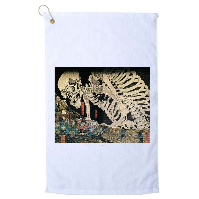 Takiyasha The Witch And The Skeleton Spectre By Utagawa Kuniyoshi Golf Towel
