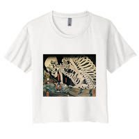 Takiyasha The Witch And The Skeleton Spectre By Utagawa Kuniyoshi Crop Top