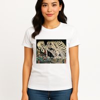 Takiyasha The Witch And The Skeleton Spectre By Utagawa Kuniyoshi Womens T-Shirt