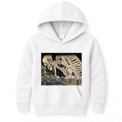 Takiyasha The Witch And The Skeleton Spectre By Utagawa Kuniyoshi Kids Hoodie