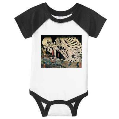 Takiyasha The Witch And The Skeleton Spectre By Utagawa Kuniyoshi Infant Baby Jersey Bodysuit
