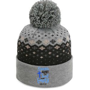 The Tomb Was Empty Luke 24:24 The Baniff Cuffed Pom Beanie