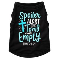 The Tomb Was Empty Luke 24:24 Doggie Tank