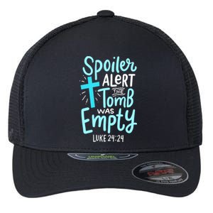 The Tomb Was Empty Luke 24:24 Flexfit Unipanel Trucker Cap