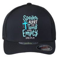 The Tomb Was Empty Luke 24:24 Flexfit Unipanel Trucker Cap