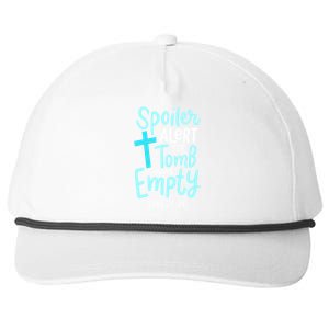 The Tomb Was Empty Luke 24:24 Snapback Five-Panel Rope Hat