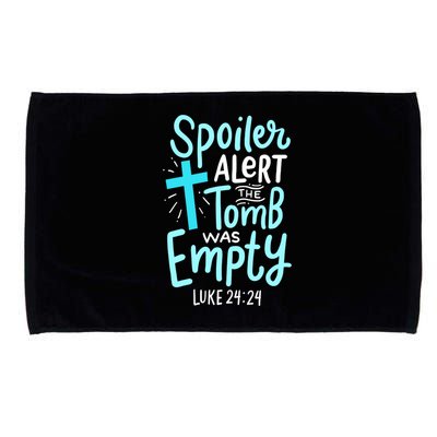 The Tomb Was Empty Luke 24:24 Microfiber Hand Towel