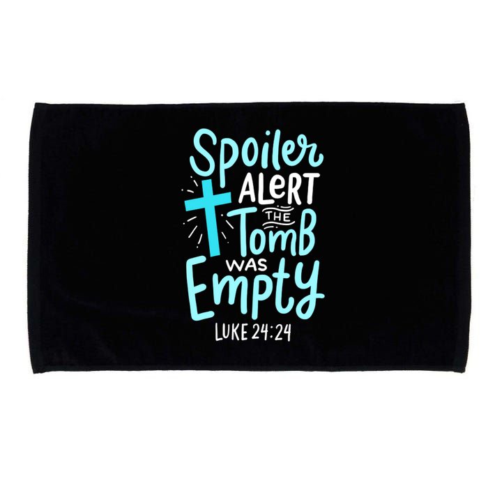 The Tomb Was Empty Luke 24:24 Microfiber Hand Towel